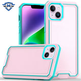 Metkase Rank Tough Strong Modern Fused Hybrid Case In Slide-Out Package For iPhone 13/14 - Light Pink