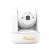 Toucan Seek 1080 Hd Indoor Pan-And-Tilt Camera W/ Ai Motion Detection - Black/White