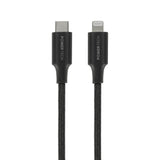 Powertech USB-C To Lightning 4' Cable - Black