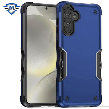 Metkase Exquisite Tough Shockproof Hybrid Case In Slide-Out Package For Samsung S25 Plus/S24 Plus - Blue