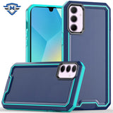 Metkase Rank Tough Strong Modern Fused Hybrid Case For Samsung A16 5G - Blue