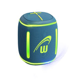 WorryFree WP63 Waterproof IPX6 Mini Wireless Bluetooth Speaker With Rgb Lights - Blue