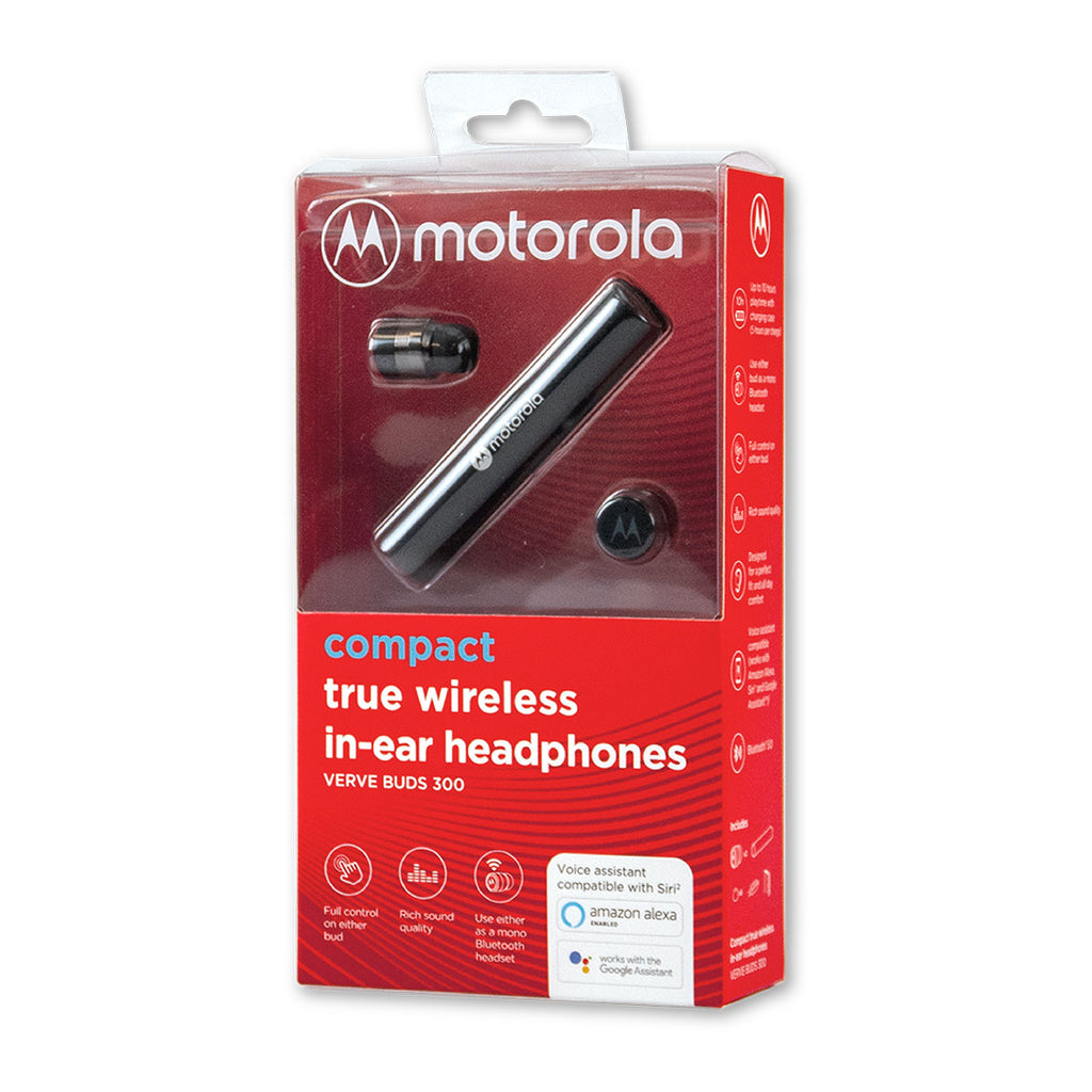 Motorola Vervebuds 300 Wireless – Earbuds True Compact C2 - Wireless Black