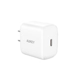 Aukey Swift 20W USB-C Pd Wall Charger - White